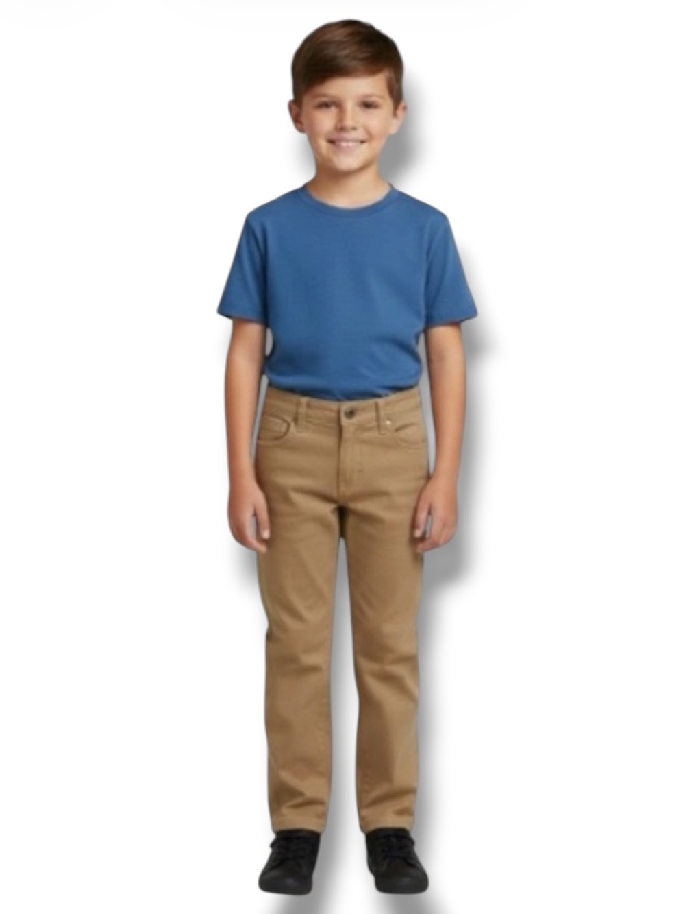 Tommy Hilfiger Boys Chino Pants Khaki Tan Straight Leg Size 10